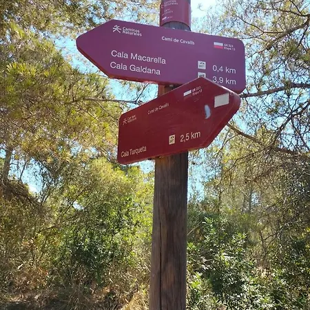 アパート Coves Noves Of 75 M2 10 Minutes Walk From The Of Arenal D'en Castell